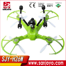 Alta calidad JJRC H26W Drone WIFI FPV con cámara RTF 2.4GHz. One Key Return RC